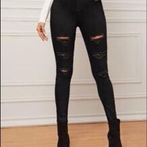 SHEIN black jeans